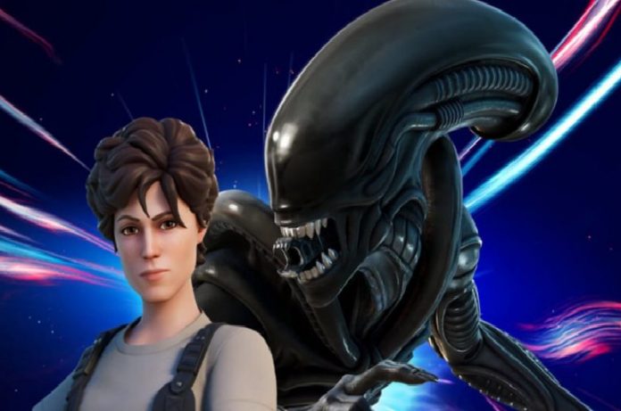 Fornite: Xenomorfo y Ripley