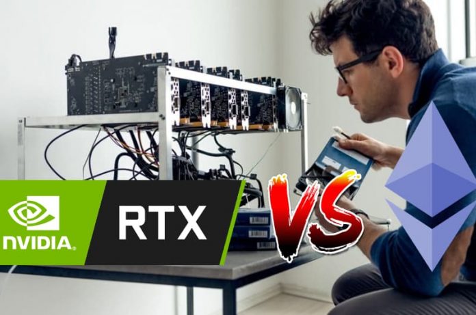 Nvidia en contra de la minería de criptomonedas.