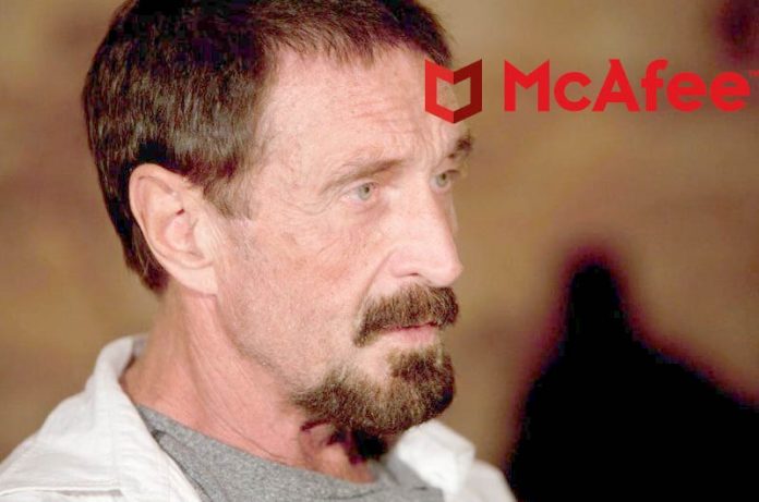 Creador de McAfee es acusado de fraude por impulsar las criptomonedas