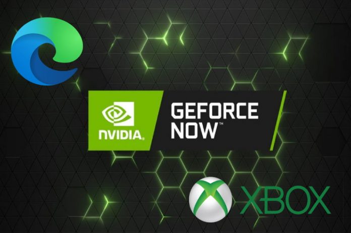 GeForce Now funciona en Xbox a través de Edge.
