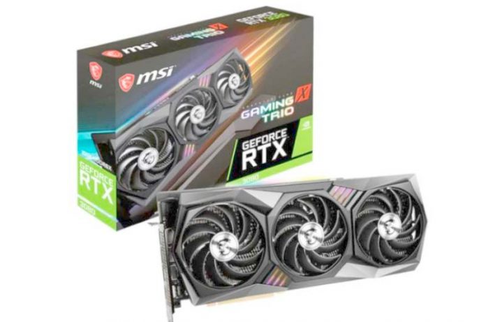 MSI lanza nuevas GPU GeForce RTX 3080 con pequeños cambios