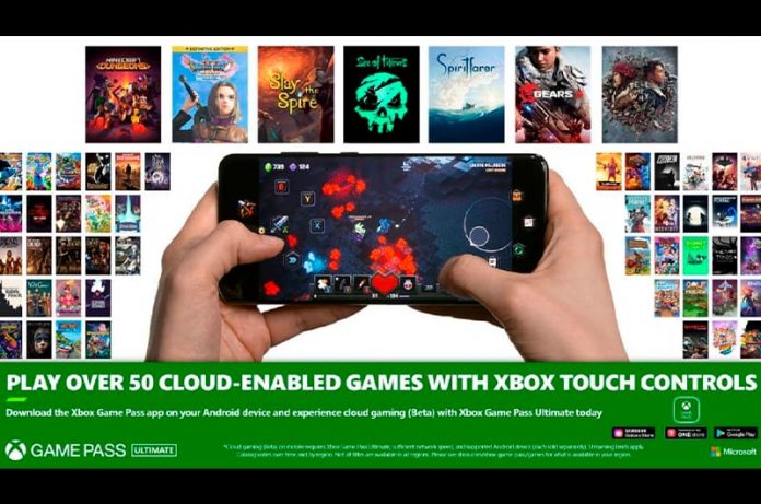 Controles táctiles llegan a juegos de Xbox Cloud Gaming