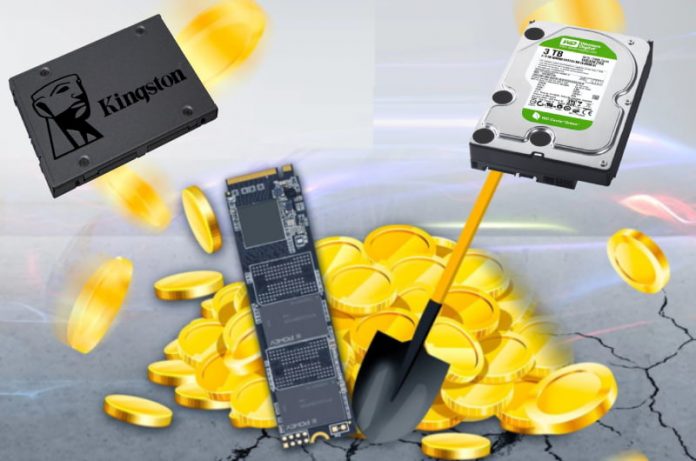 Nueva criptomoneda podría ocasionar falta de HDD y SSD