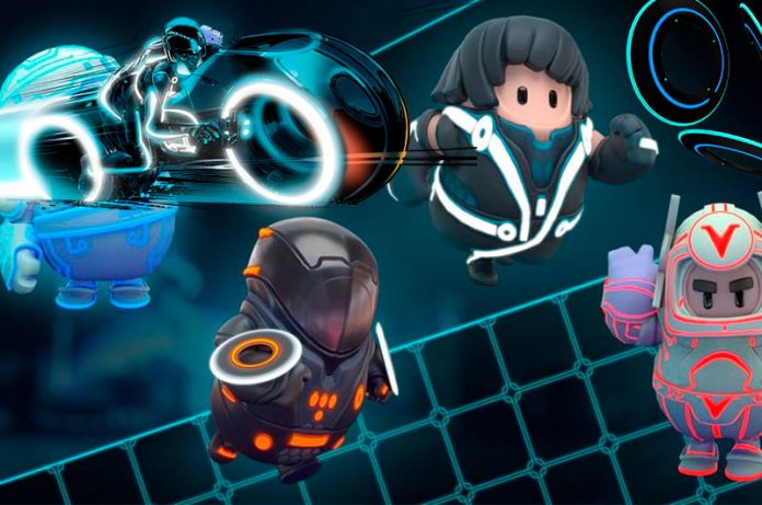 Adorables skins de Tron llegaran a Fall Guys