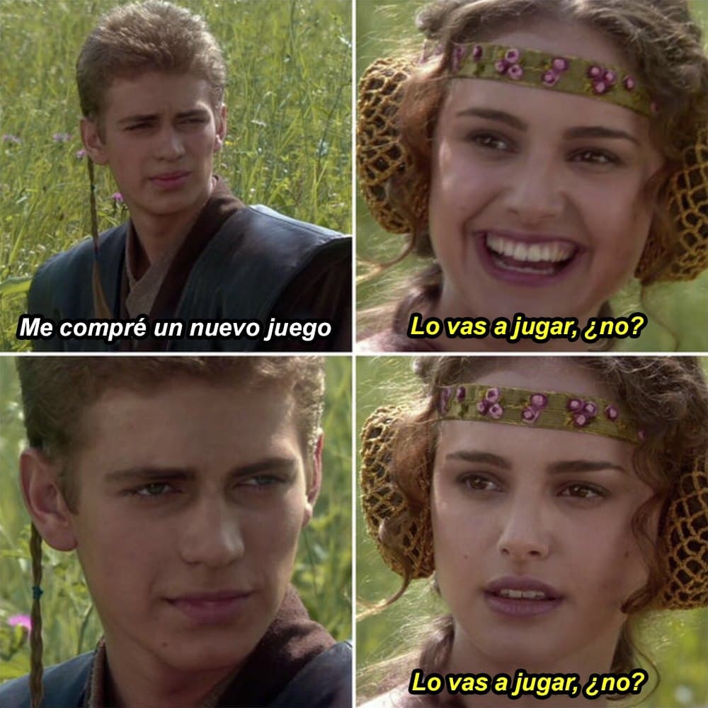 MEME VIDEOJUEGO ANAKIN RIGHT