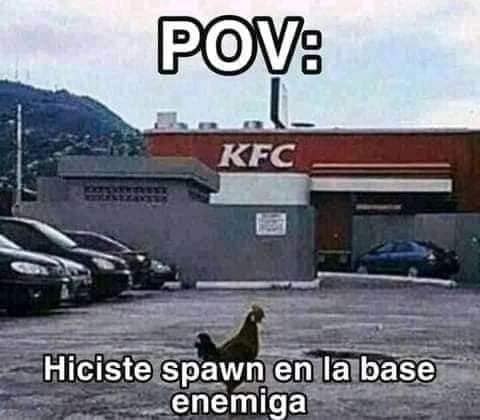 MEME VIDEOJUEGOS KFC