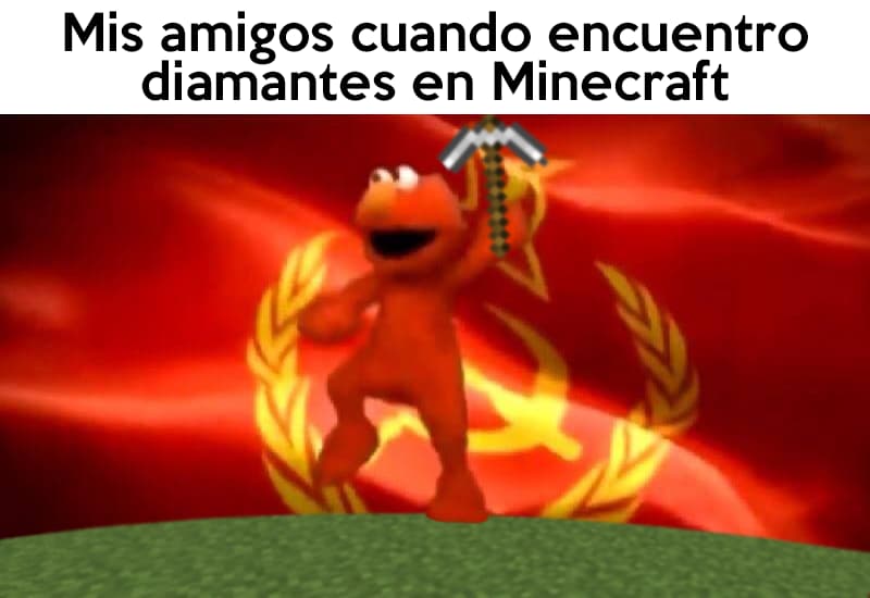 MEME VIDEOJUEGO ELMO COMUNISTA