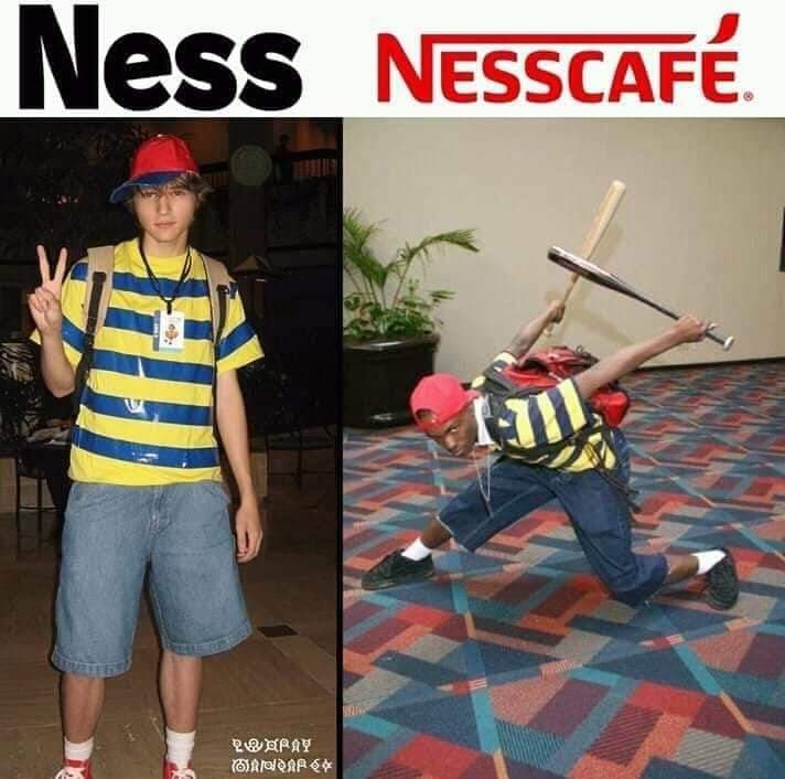 MEME VIDEOJUEGO NESS NESSCAFE