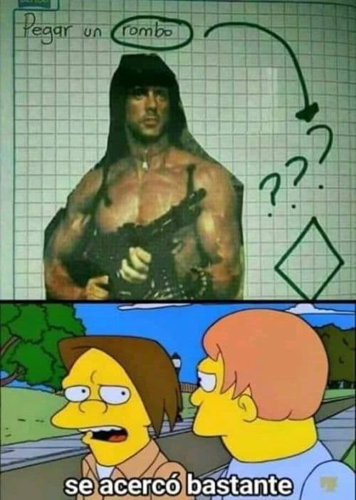 MEME VIDEOJUEGO RAMBO EL ROMBO