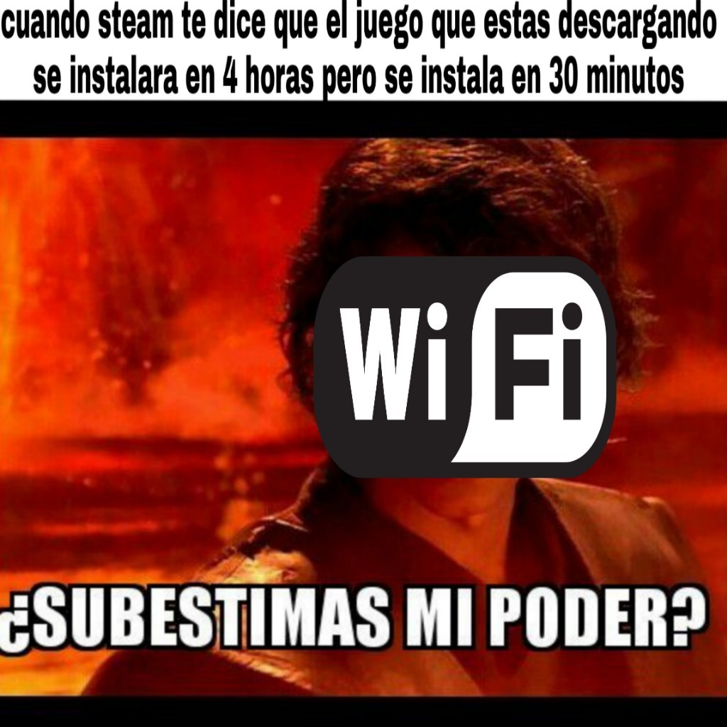 MEME VIDEOJUEGO ¿SUBESTIMAS MI PODER 