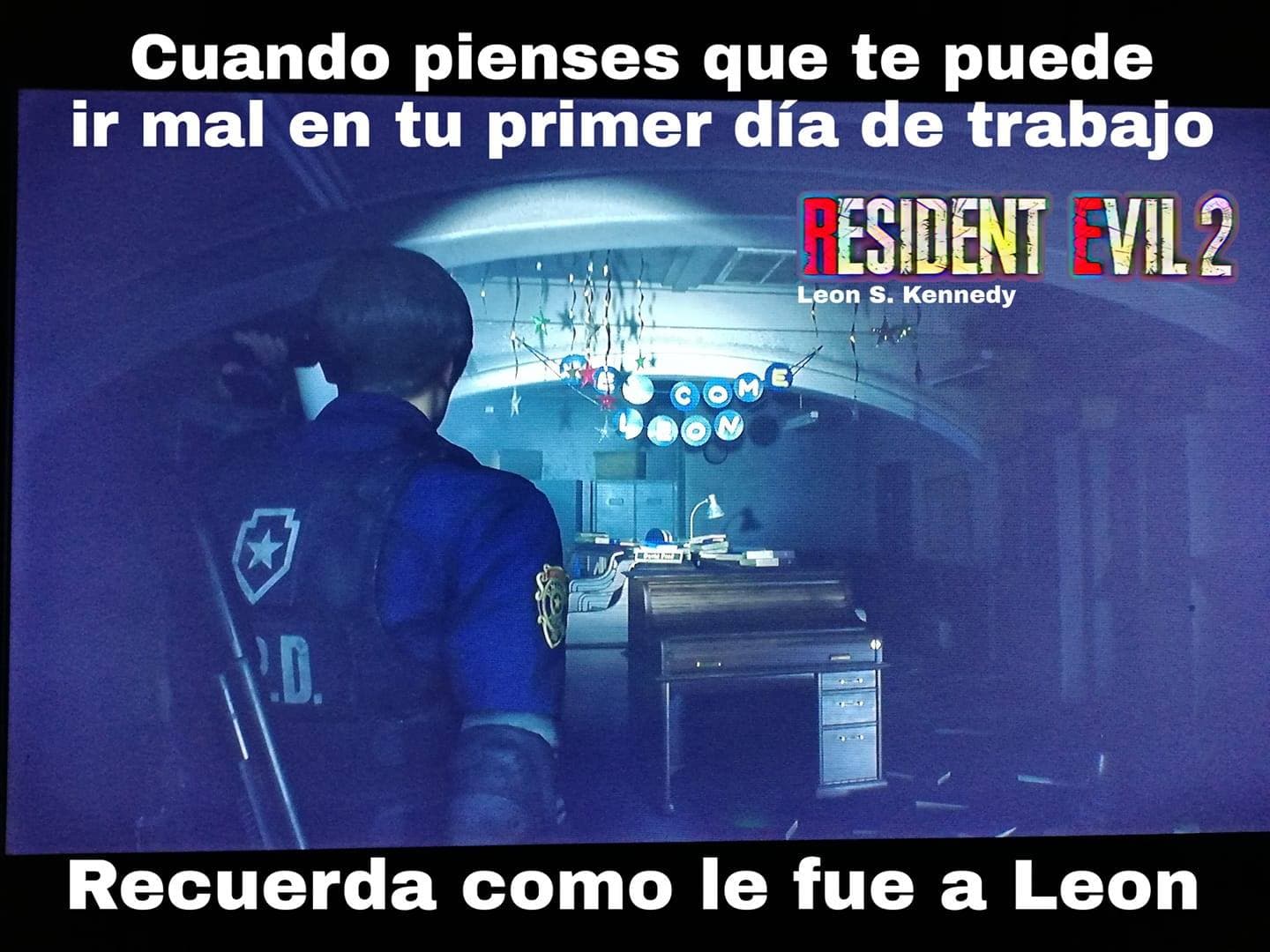 MEME VIDEOJUEGOS EL PRIMER DIA DE TRABAJO 