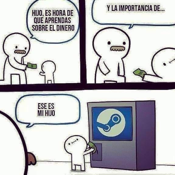 MEME VIDOEJUGO STEAM ESE ES MI HIJO!