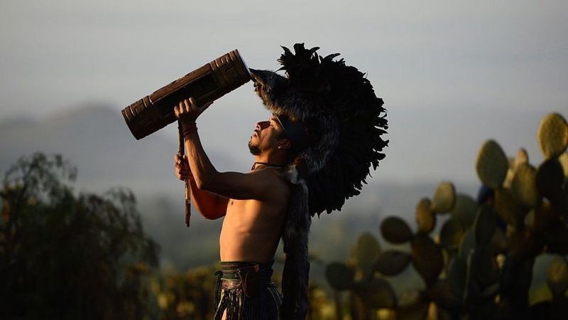 Navarrete considera que el uso del símbolo del águila no es una reivindicación a los indígenas en general, sino solo al grupo dominante.