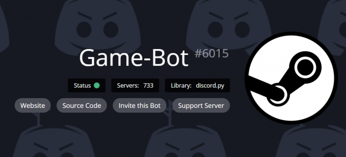 ¿Alguna vez has querido mostrarles a tus amigos un juego en Steam sin tener que buscar el juego y pegarlo en el chat? Con Game-Bot#6015, todo lo que necesitas es el nombre