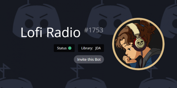 Lofi Radio#1753 es un bot simple pero hermoso que trae música Lo-Fi a su servidor Discord, 24/7, ¡gratis y siempre lo será!