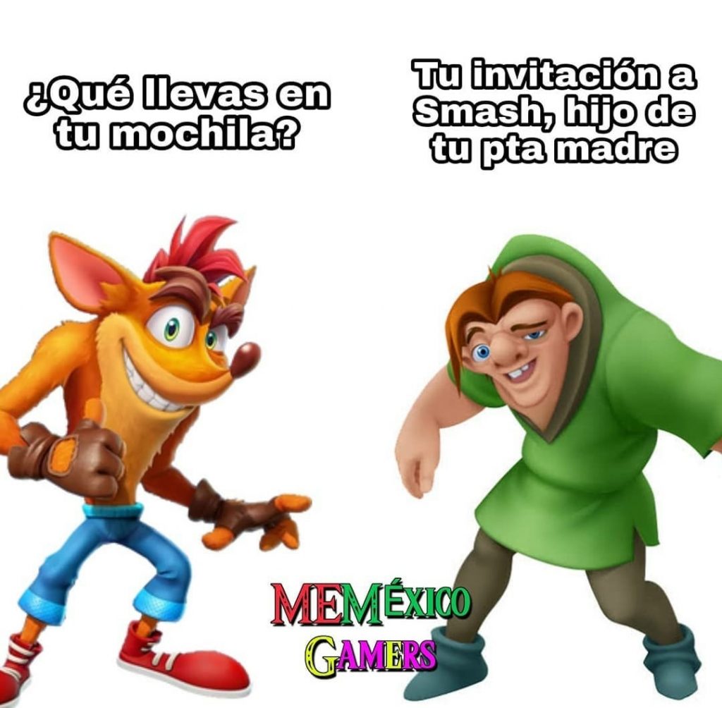 MEME VIDEOJUEGOS SMASH E IGOR