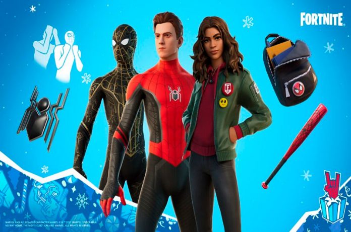 Spider-Man: No Way Home llega a Fortnite con skins de Tom Holland, Zendaya y más