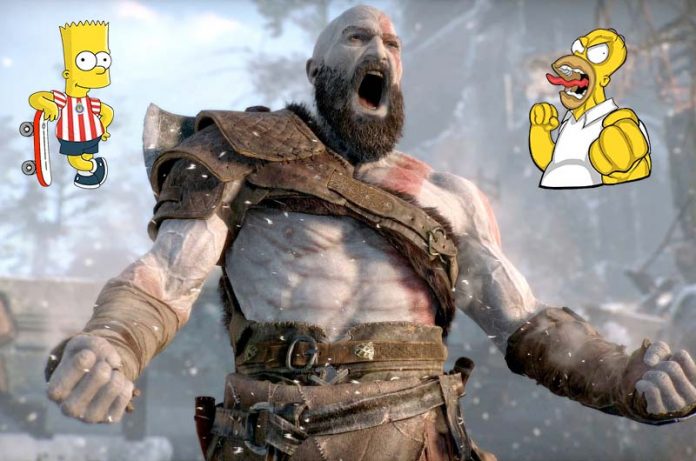 PC GOD: Homero y Bart Simpson protagonizan God of War gracias a un mod