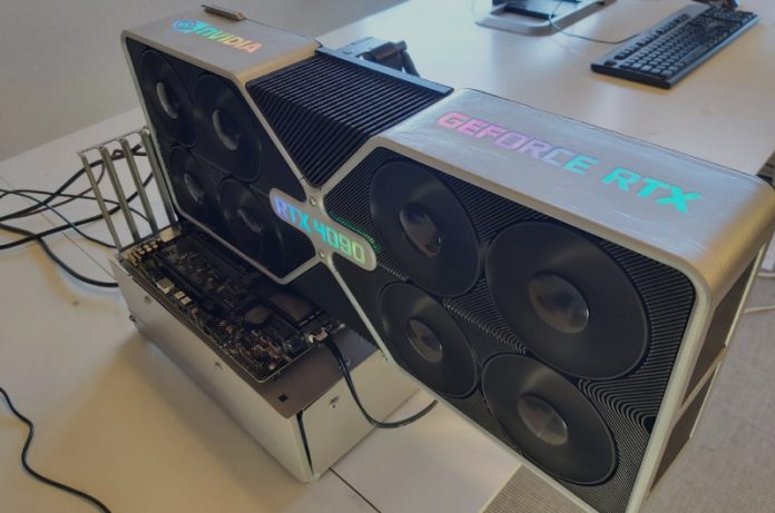 Revelación de Imágenes Prototipo de la Tarjeta Gráfica NVIDIA RTX 4090 Ti